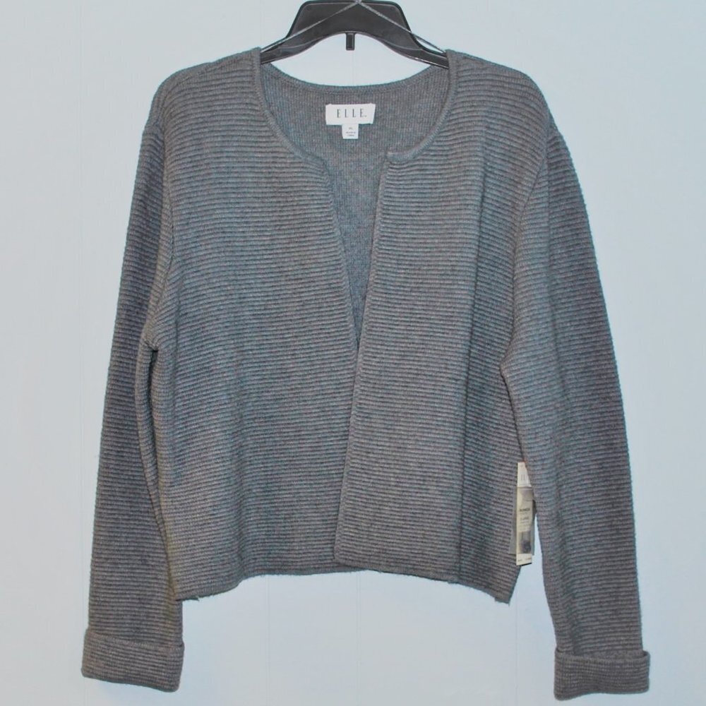 NWT Ella Sweater Coat Blazer Soft Long Sleeve X Large
